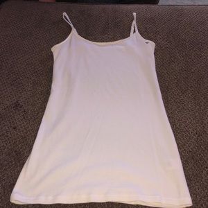 White tank top